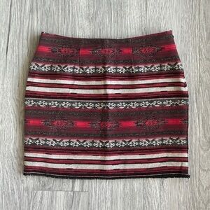 Fifteen‎ Twenty Aztec Print Skirt Size 2